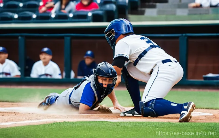 야구 주자의 리드오프 전략 - A male baseball player, wearing a clean, professional uniform with protective sliding shorts under h...